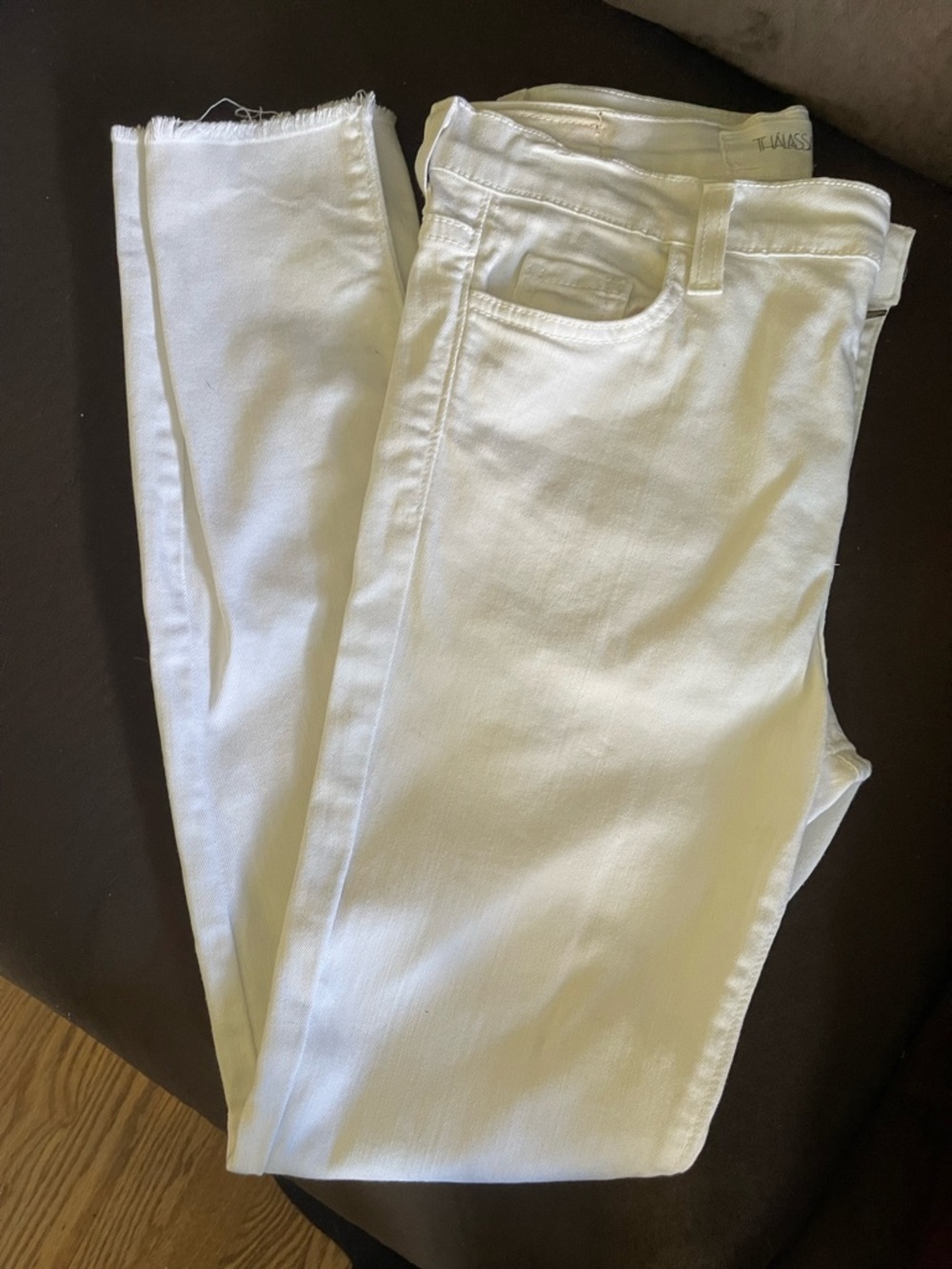 White Skinny Jeans for Women - Slim Stretch Denim by (unbranded)